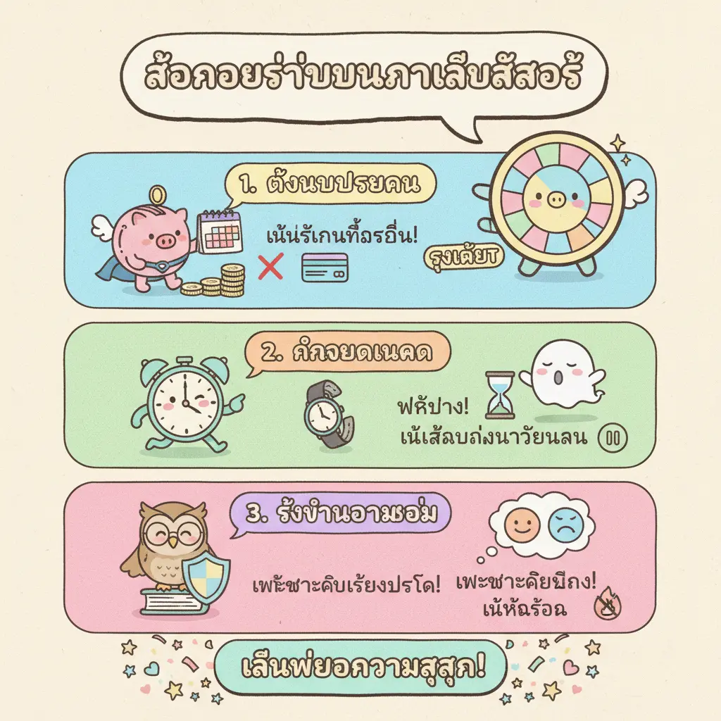 ขั้น ตอน การเล่นสล็อต - รูเล็ต