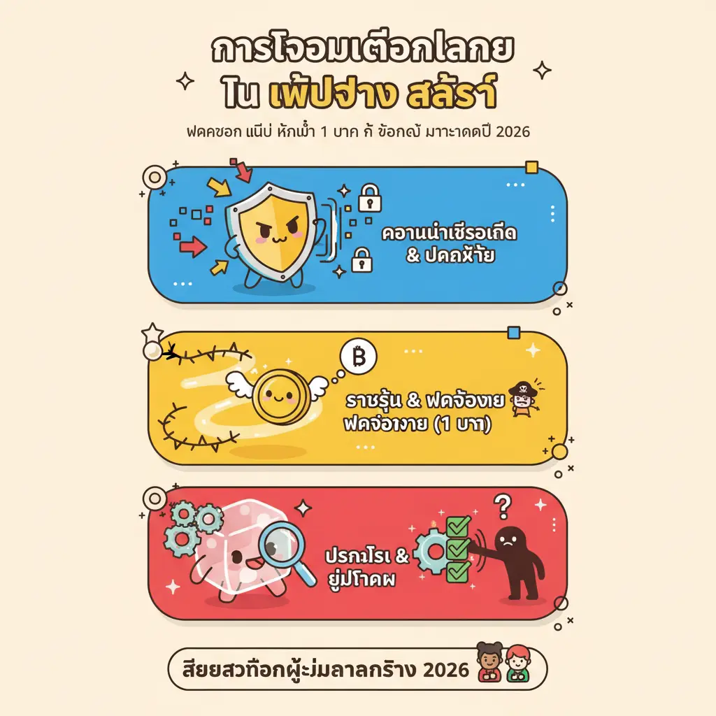 เว็บตรง สล็อต ฝากถอน ไม่มี ขั้นต่ำ 1 บาท ก็ ถอนได้ - การโจมตีออนไลน์