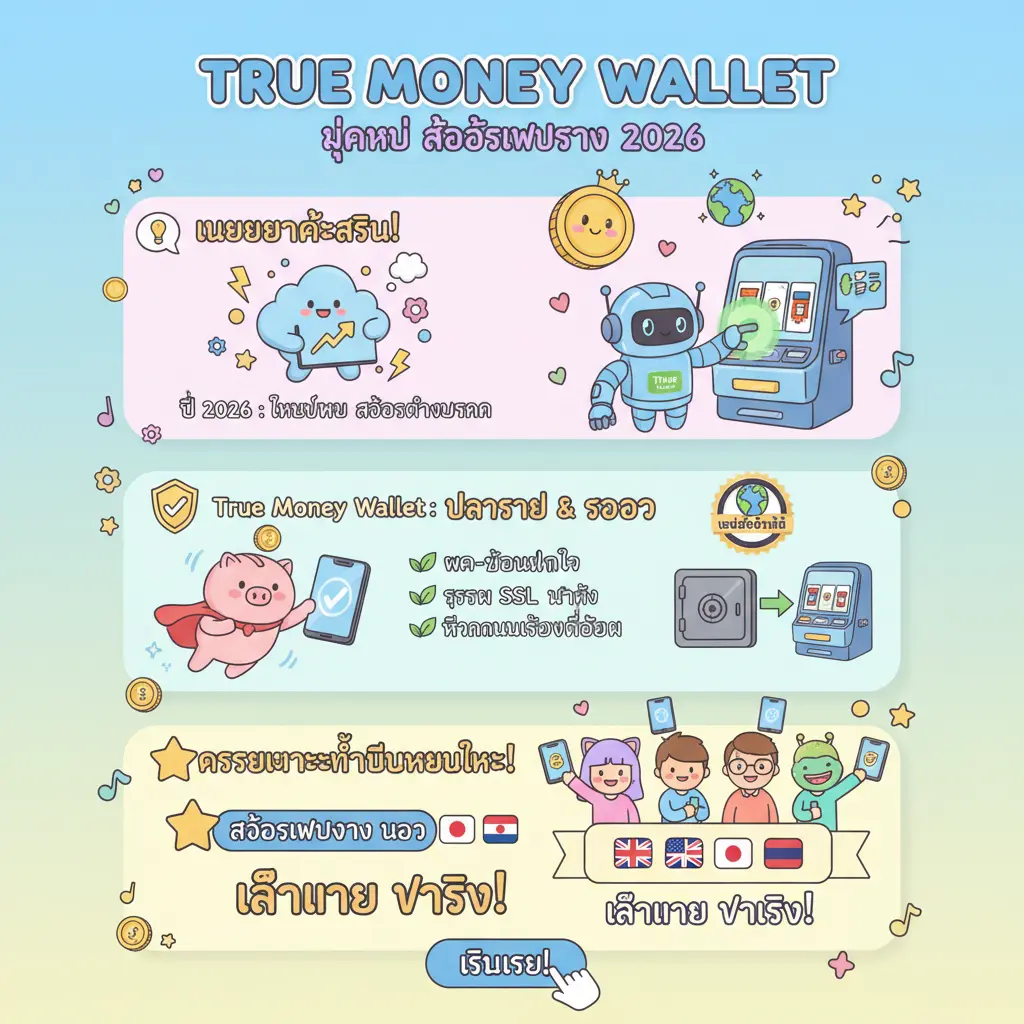 เว็บสล็อตแท้ นอก - True Money Wallet