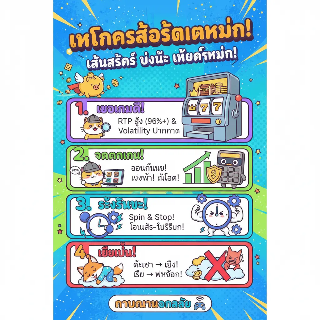 เล่นสล็อต ยัง ไง ให้แตกหมื่น - การพนันออนไลน์