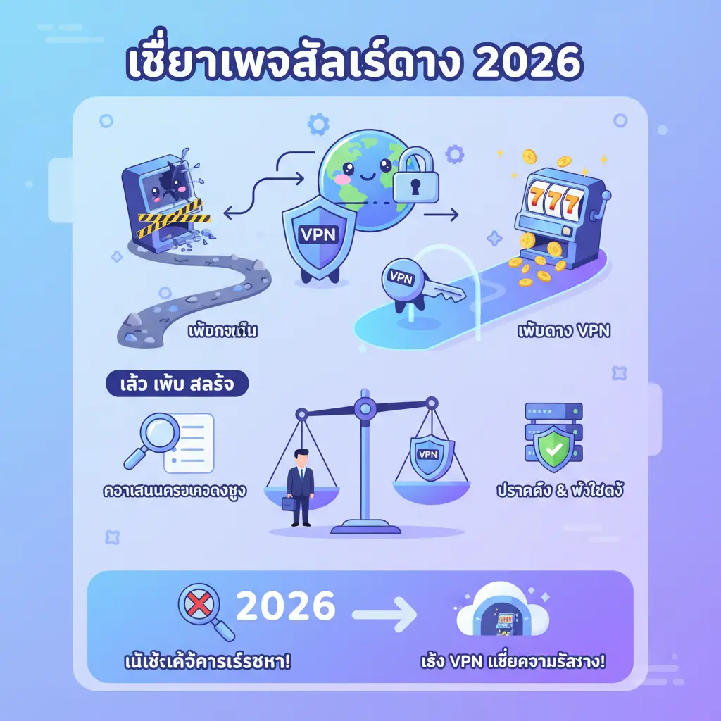 สอน วิธี เข้า เว็บ สล็อต - VPN