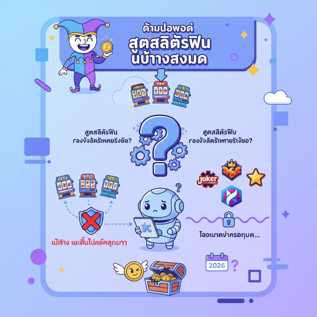 ดาวน์โหลด สูตรสล็อตฟรี ไม่ต้องสมัคร - สล็อต joker