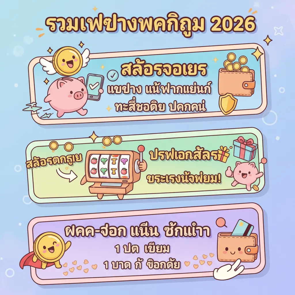 เว็บตรง สล็อต ฝากถอน ไม่มี ขั้นต่ำ 1 บาท ก็ ถอนได้ - สล็อตวอเลท