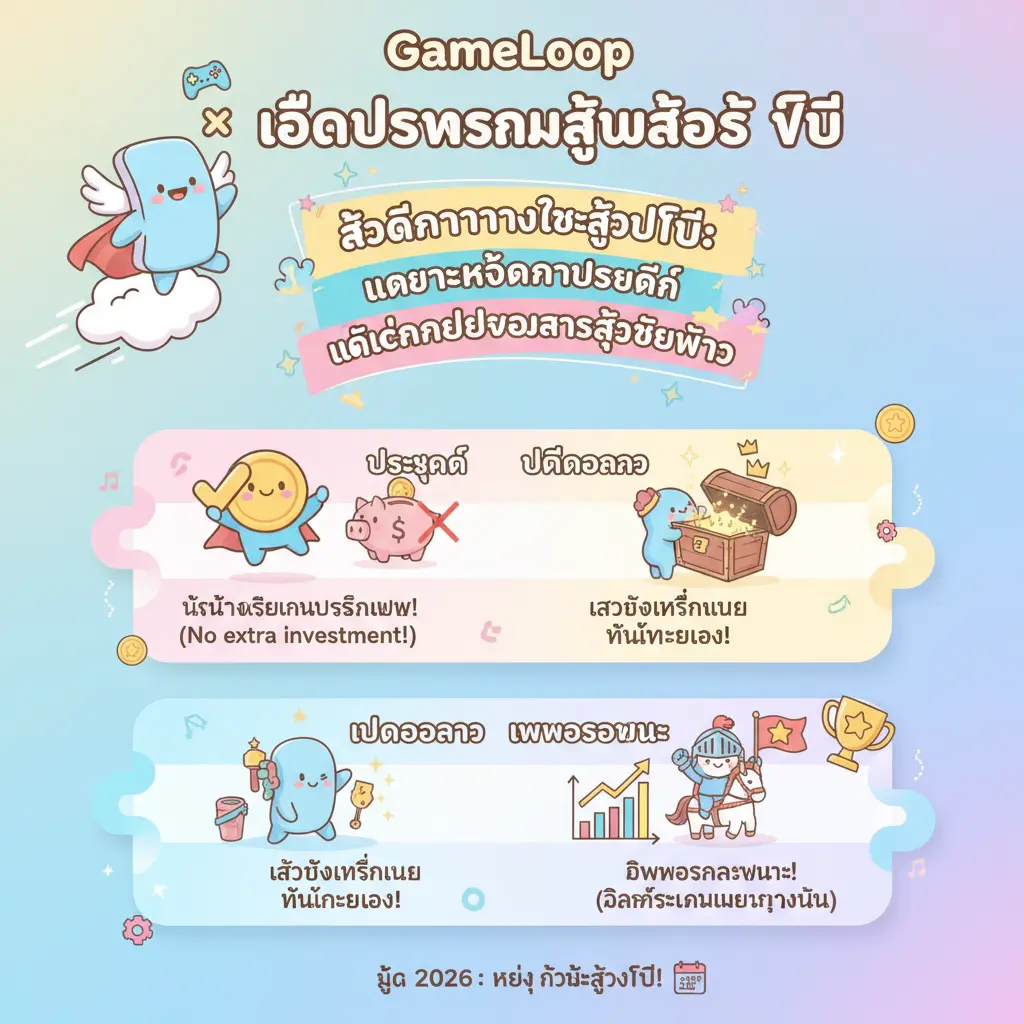 โหลดโปรแกรมสูตรสล็อต ฟรี - GameLoop