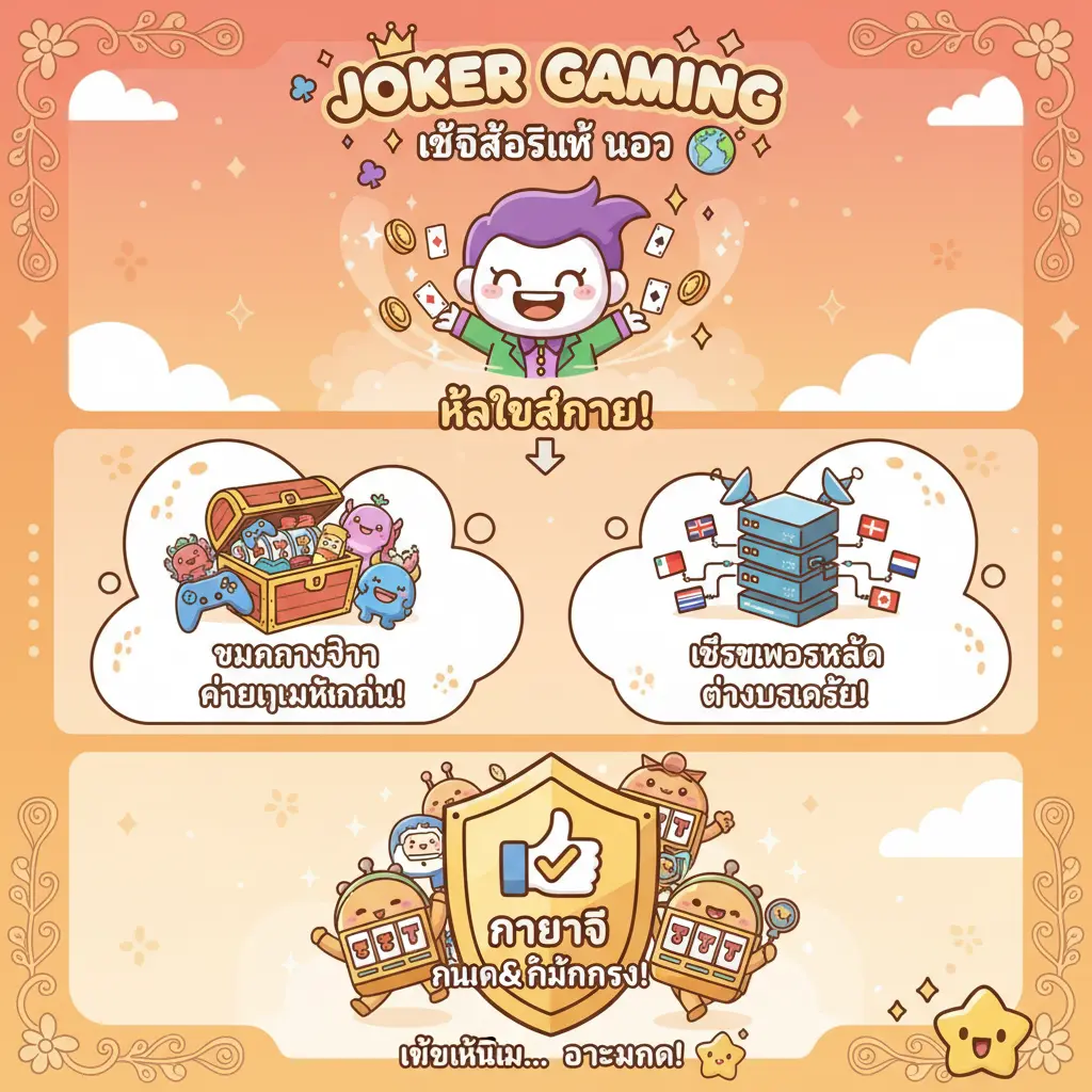 เว็บสล็อตแท้ นอก - Joker Gaming