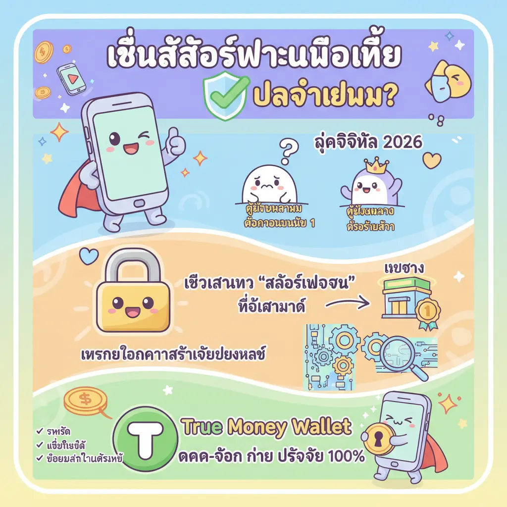 เว็บสล็อตแท้ แตกง่าย - True Money Wallet