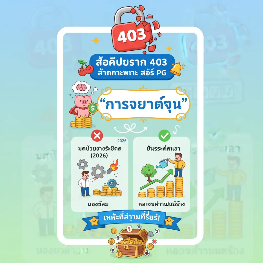 อัตราการชนะ สล็อต pg - ข้อผิดพลาด 403